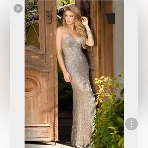 Formal Prom or Winter Gala sequin gown